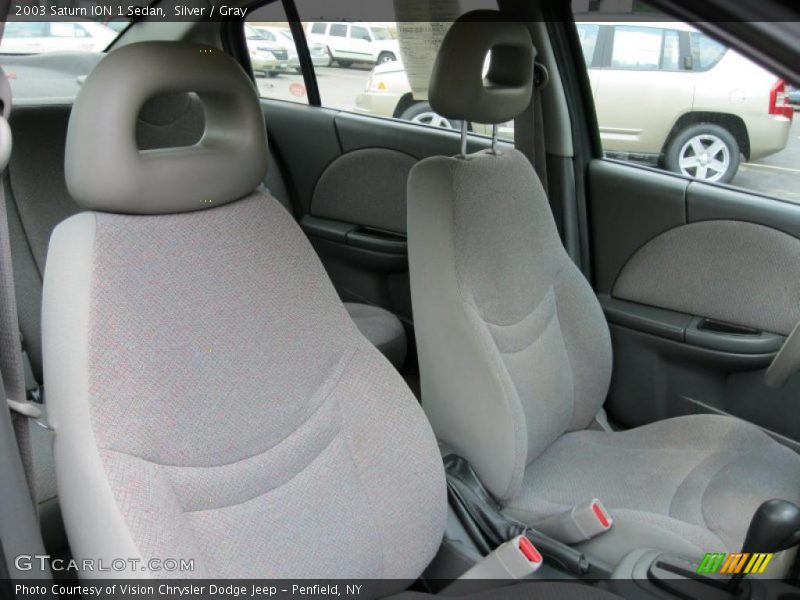 Silver / Gray 2003 Saturn ION 1 Sedan