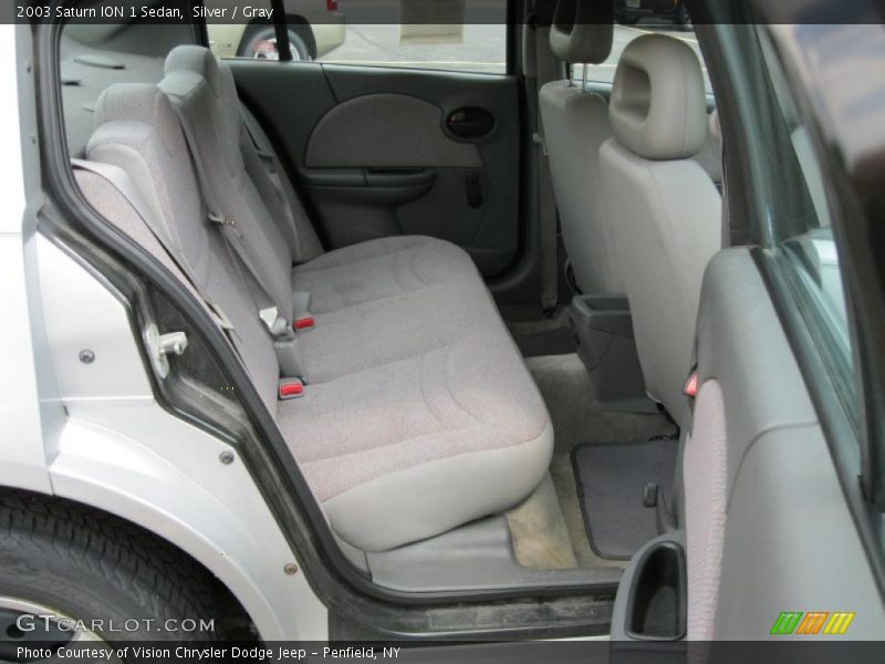 Silver / Gray 2003 Saturn ION 1 Sedan