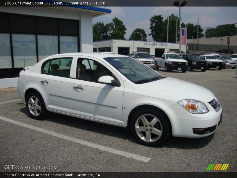 Summit White / Neutral 2006 Chevrolet Cobalt LTZ Sedan