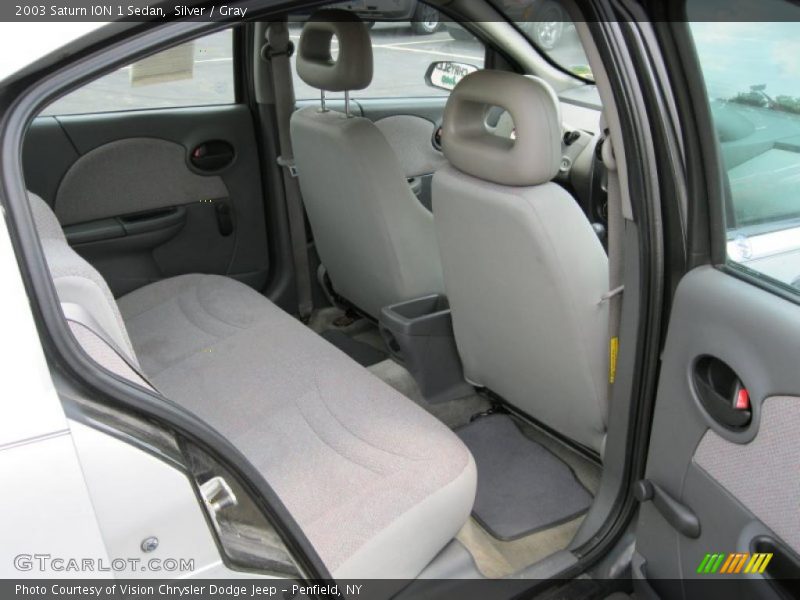Silver / Gray 2003 Saturn ION 1 Sedan