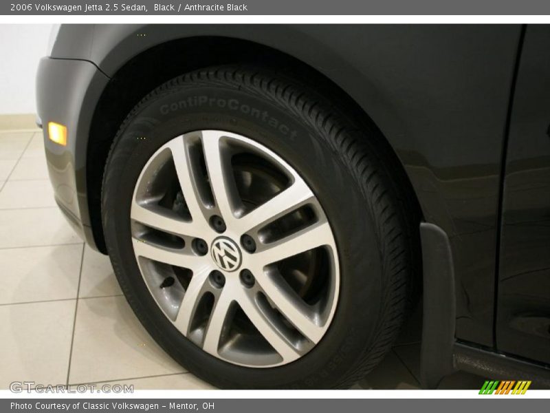 Black / Anthracite Black 2006 Volkswagen Jetta 2.5 Sedan
