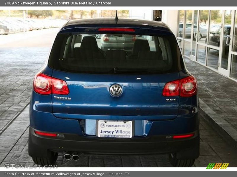 Sapphire Blue Metallic / Charcoal 2009 Volkswagen Tiguan S
