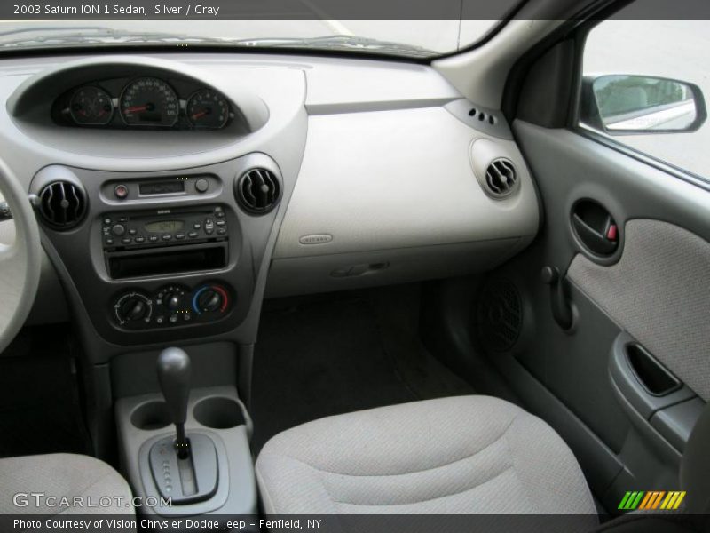 Silver / Gray 2003 Saturn ION 1 Sedan