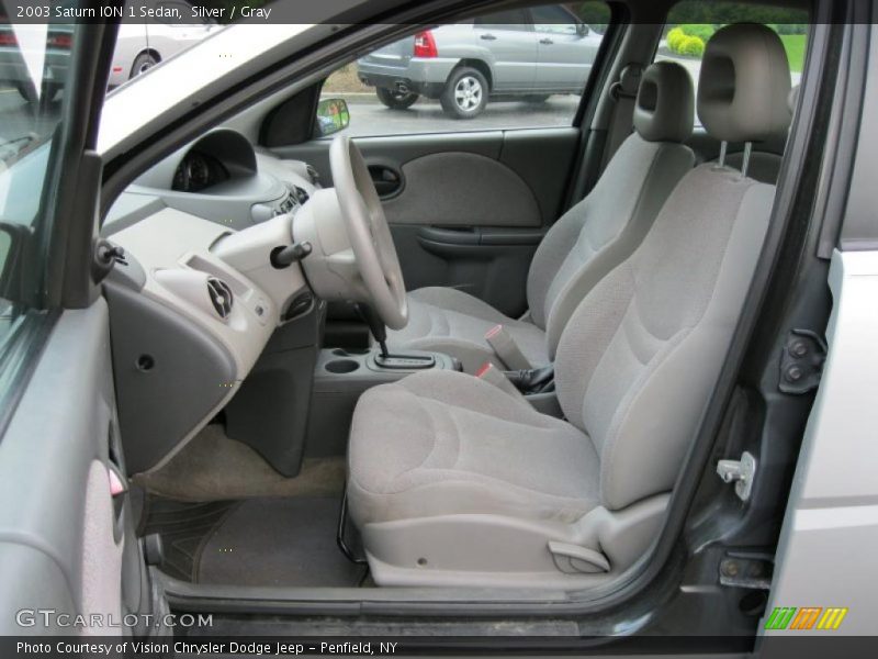 Silver / Gray 2003 Saturn ION 1 Sedan