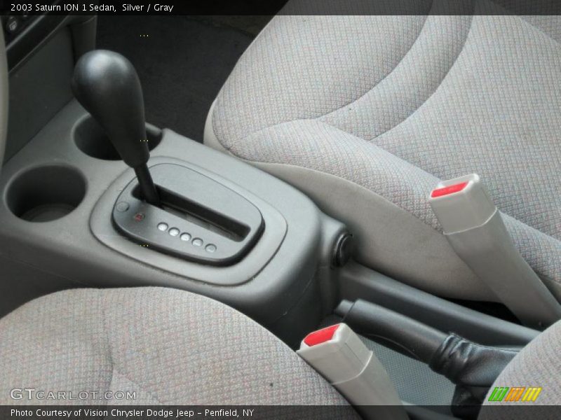Silver / Gray 2003 Saturn ION 1 Sedan
