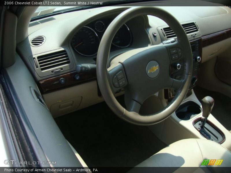 Summit White / Neutral 2006 Chevrolet Cobalt LTZ Sedan