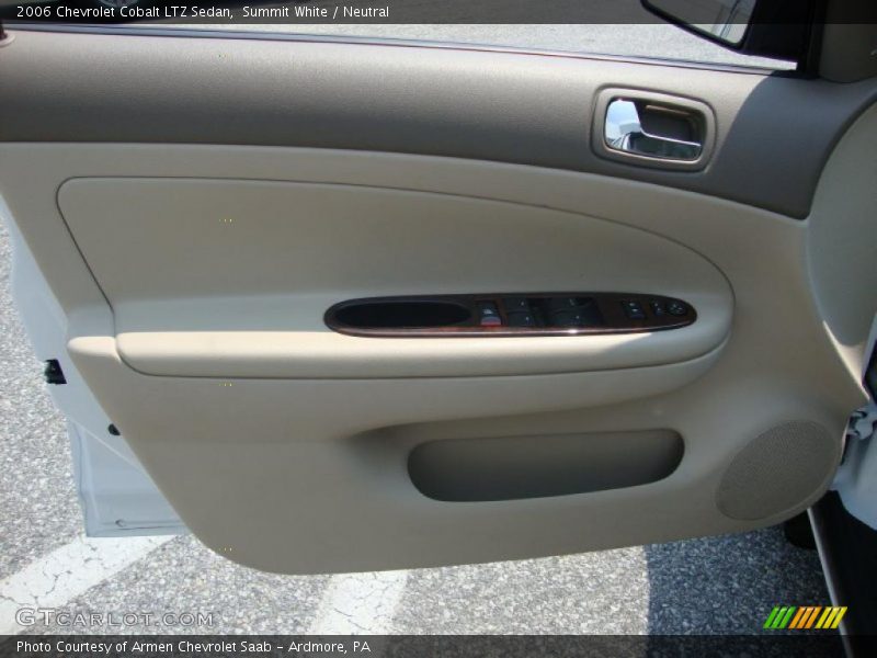 Summit White / Neutral 2006 Chevrolet Cobalt LTZ Sedan