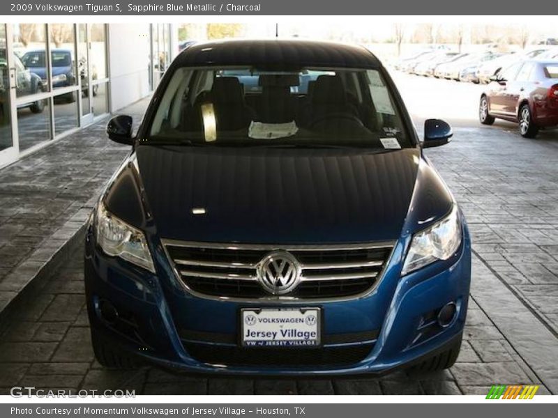 Sapphire Blue Metallic / Charcoal 2009 Volkswagen Tiguan S
