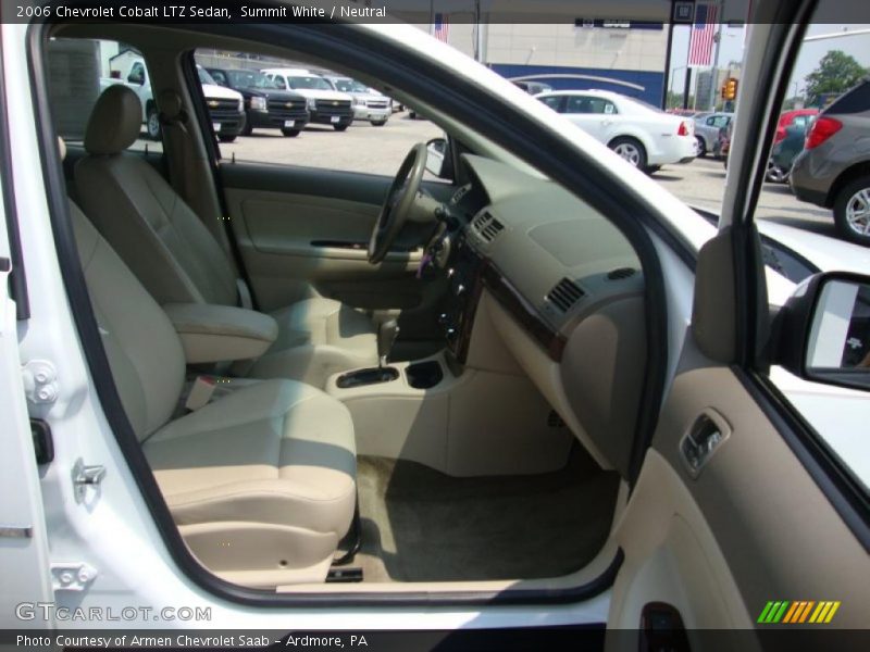 Summit White / Neutral 2006 Chevrolet Cobalt LTZ Sedan