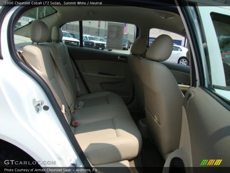 Summit White / Neutral 2006 Chevrolet Cobalt LTZ Sedan