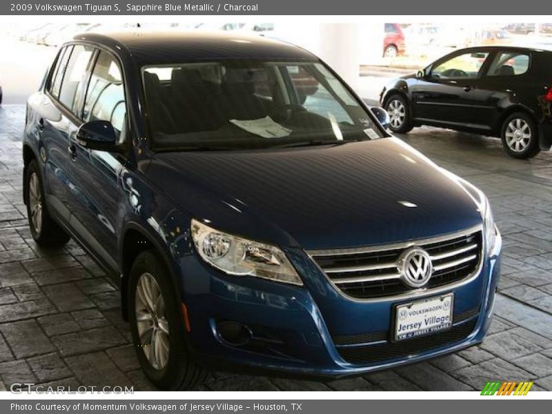 Sapphire Blue Metallic / Charcoal 2009 Volkswagen Tiguan S