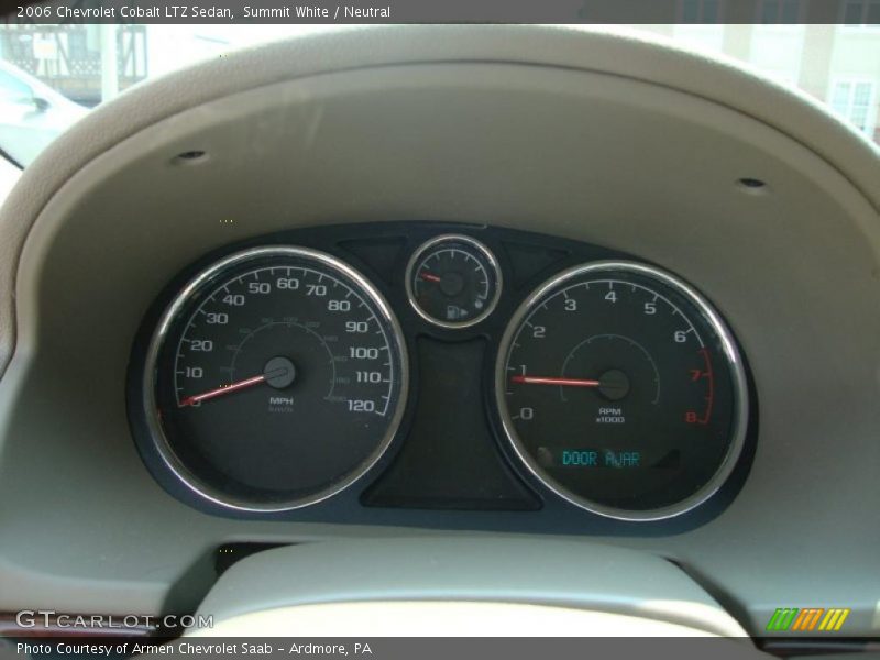 Summit White / Neutral 2006 Chevrolet Cobalt LTZ Sedan