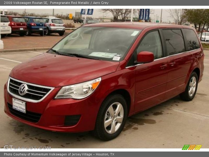 Pomegranate Red Metallic / Aero Grey 2009 Volkswagen Routan SE