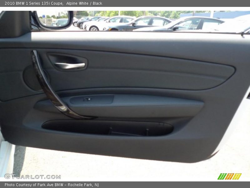 Alpine White / Black 2010 BMW 1 Series 135i Coupe