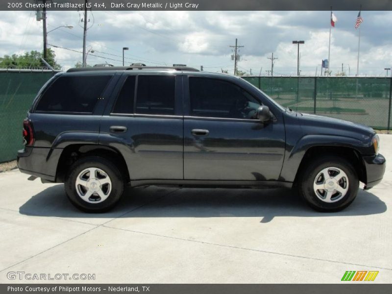 Dark Gray Metallic / Light Gray 2005 Chevrolet TrailBlazer LS 4x4