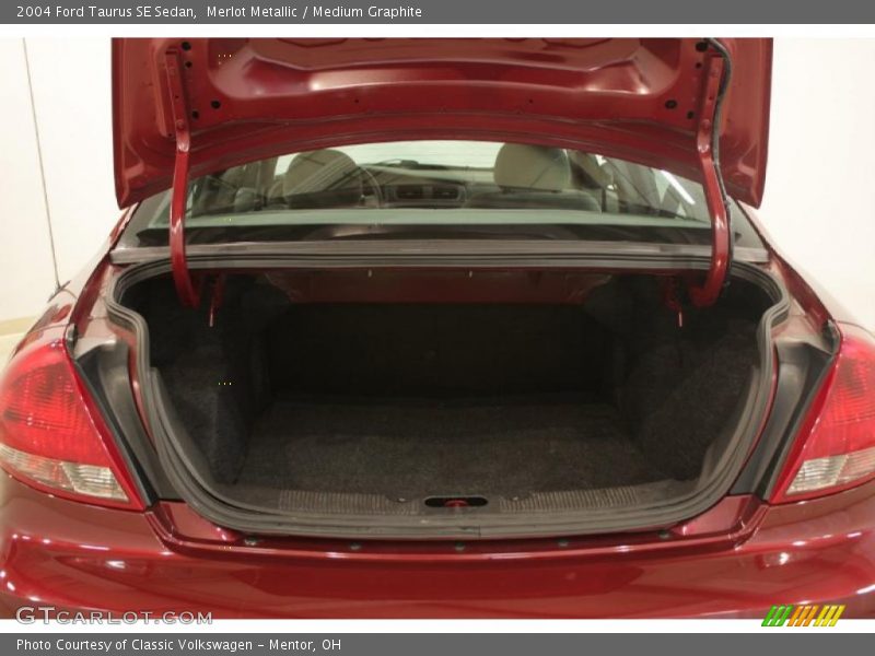 Merlot Metallic / Medium Graphite 2004 Ford Taurus SE Sedan