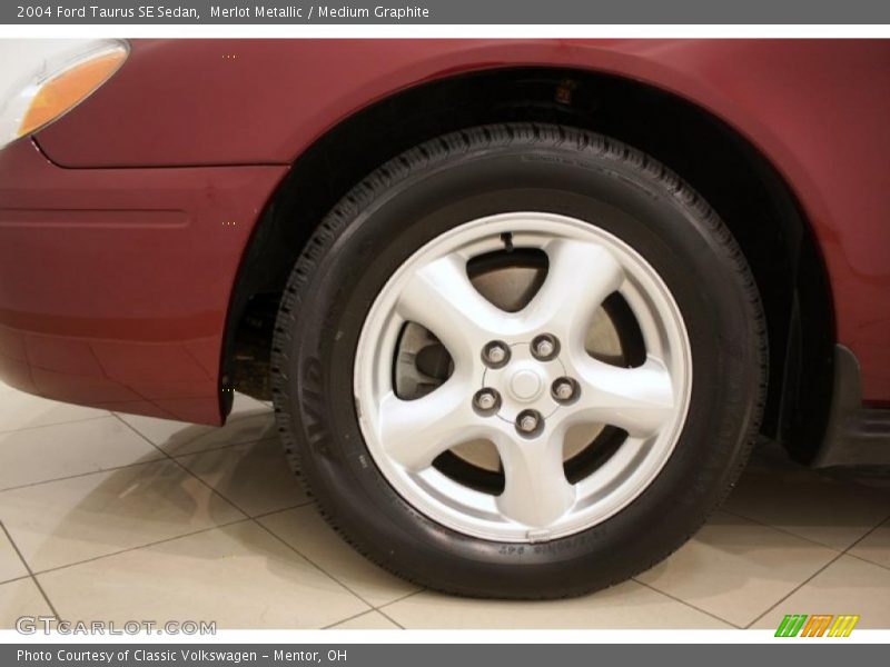 Merlot Metallic / Medium Graphite 2004 Ford Taurus SE Sedan