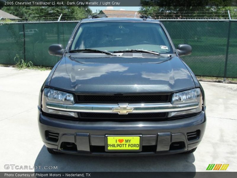 Dark Gray Metallic / Light Gray 2005 Chevrolet TrailBlazer LS 4x4