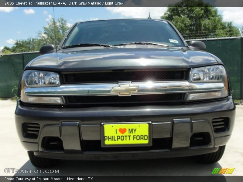 Dark Gray Metallic / Light Gray 2005 Chevrolet TrailBlazer LS 4x4