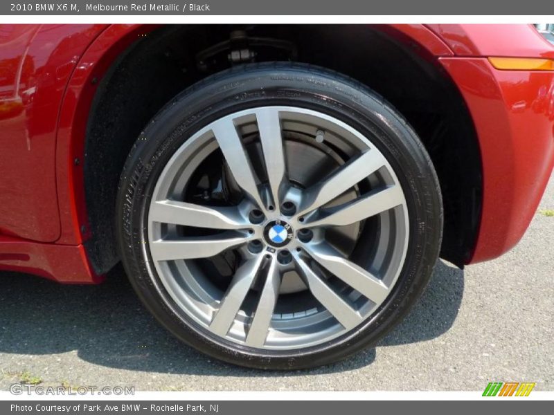 Melbourne Red Metallic / Black 2010 BMW X6 M