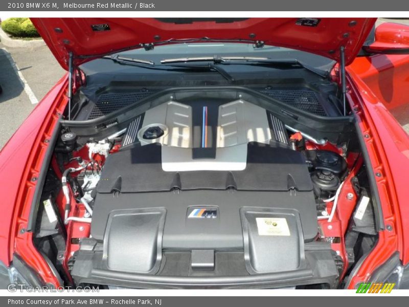 Melbourne Red Metallic / Black 2010 BMW X6 M