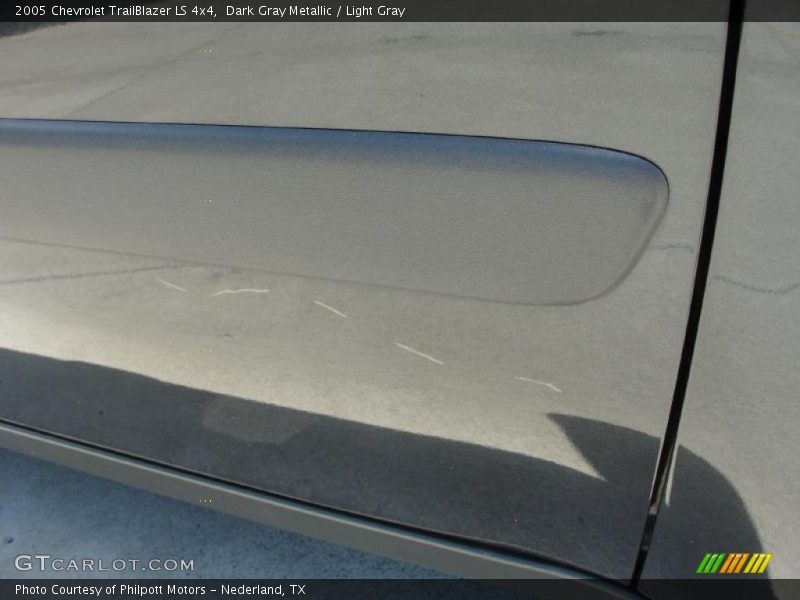 Dark Gray Metallic / Light Gray 2005 Chevrolet TrailBlazer LS 4x4