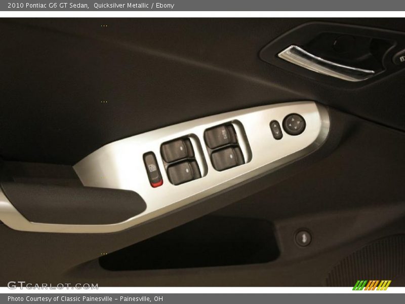 Quicksilver Metallic / Ebony 2010 Pontiac G6 GT Sedan
