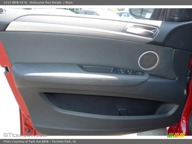 Melbourne Red Metallic / Black 2010 BMW X6 M