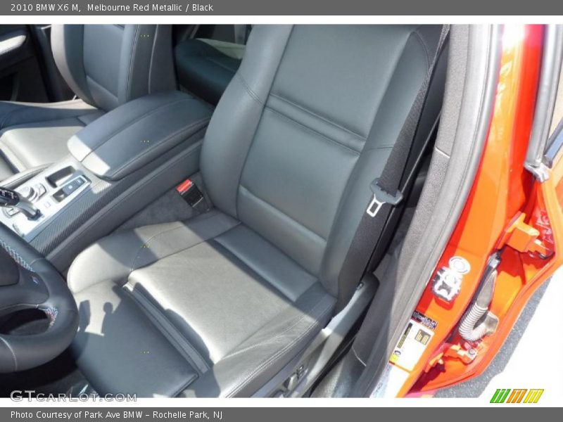 Melbourne Red Metallic / Black 2010 BMW X6 M