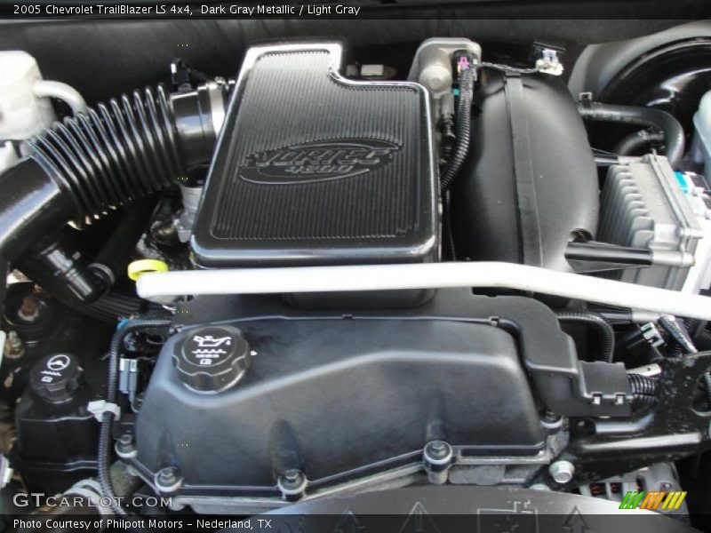 Dark Gray Metallic / Light Gray 2005 Chevrolet TrailBlazer LS 4x4