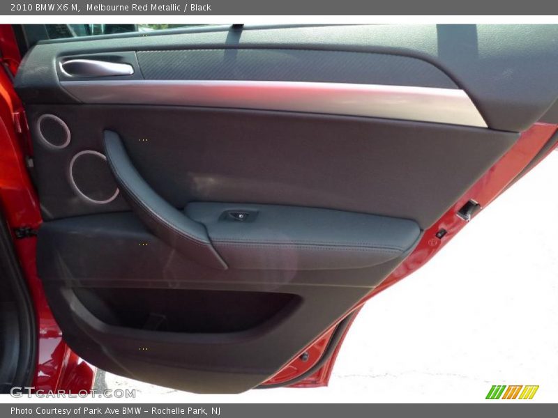 Melbourne Red Metallic / Black 2010 BMW X6 M