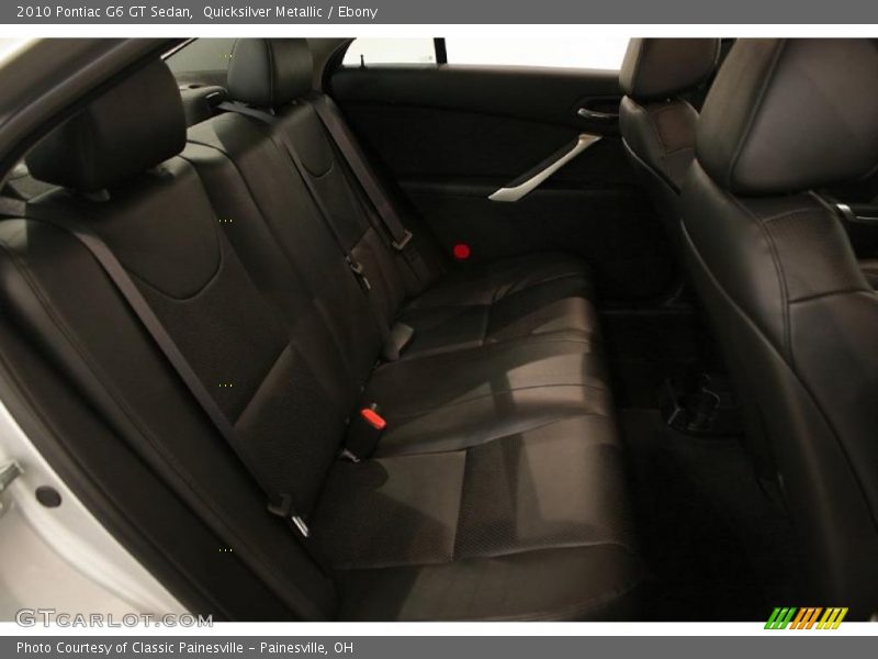 Quicksilver Metallic / Ebony 2010 Pontiac G6 GT Sedan