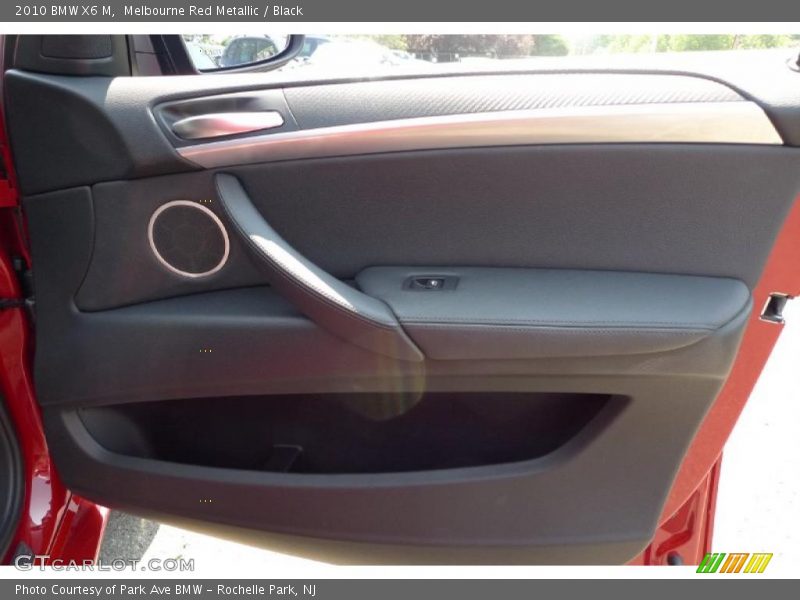 Melbourne Red Metallic / Black 2010 BMW X6 M