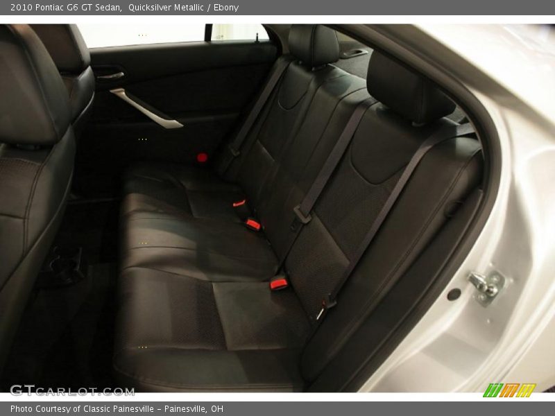 Quicksilver Metallic / Ebony 2010 Pontiac G6 GT Sedan