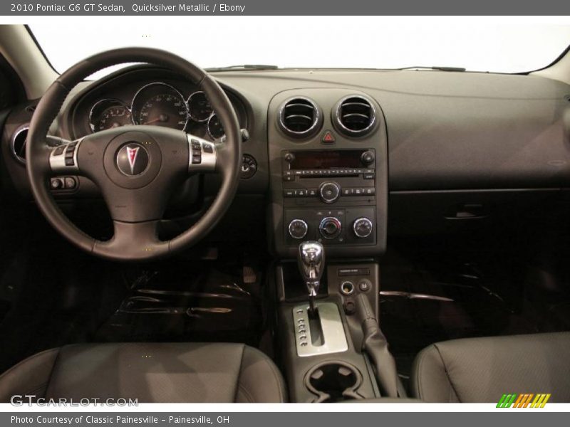 Quicksilver Metallic / Ebony 2010 Pontiac G6 GT Sedan