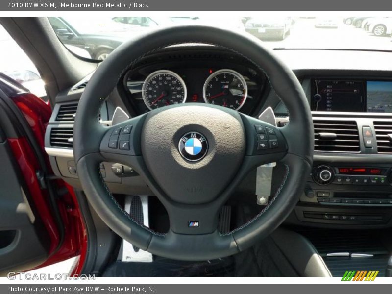 Melbourne Red Metallic / Black 2010 BMW X6 M