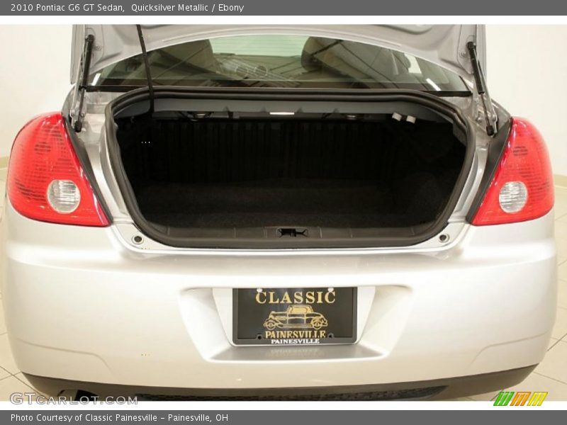 Quicksilver Metallic / Ebony 2010 Pontiac G6 GT Sedan