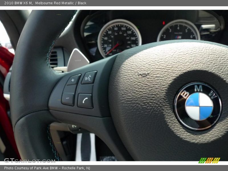 Melbourne Red Metallic / Black 2010 BMW X6 M