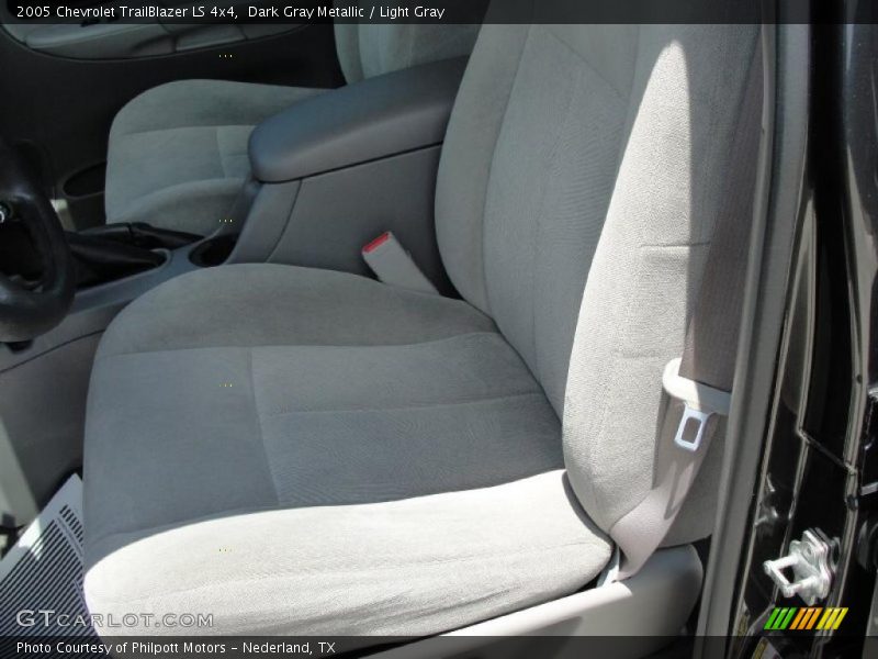 Dark Gray Metallic / Light Gray 2005 Chevrolet TrailBlazer LS 4x4