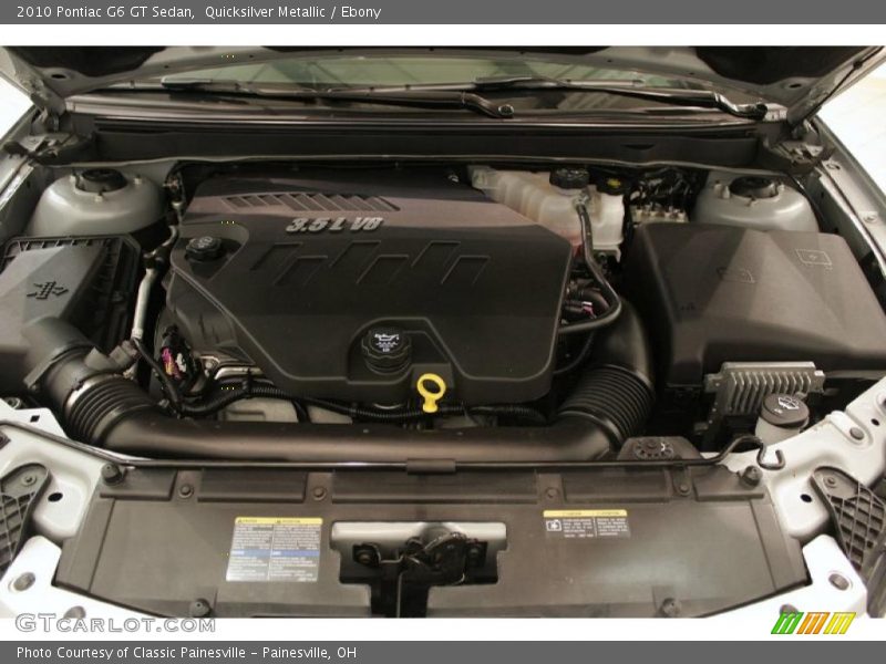 Quicksilver Metallic / Ebony 2010 Pontiac G6 GT Sedan