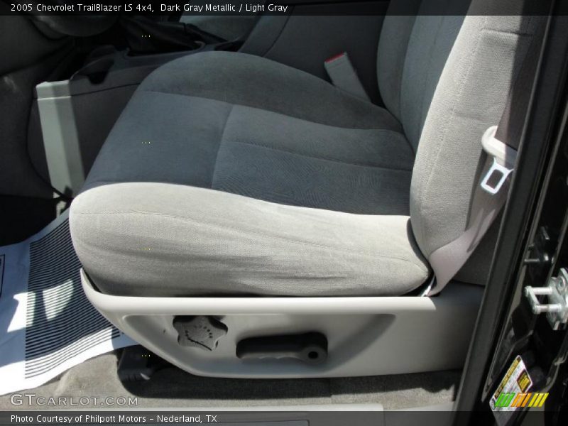 Dark Gray Metallic / Light Gray 2005 Chevrolet TrailBlazer LS 4x4