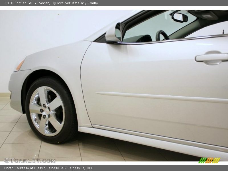 Quicksilver Metallic / Ebony 2010 Pontiac G6 GT Sedan