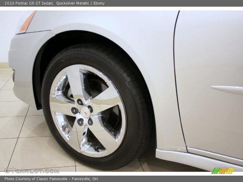 Quicksilver Metallic / Ebony 2010 Pontiac G6 GT Sedan