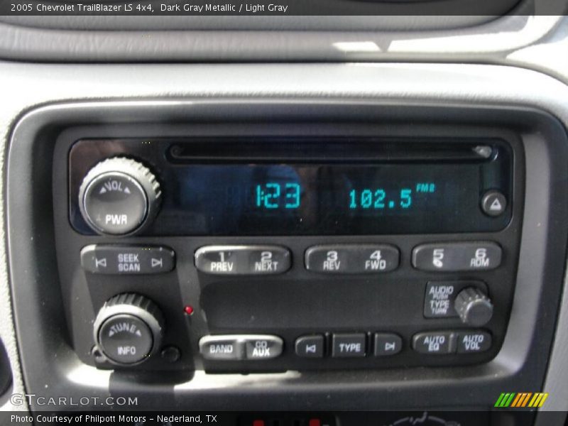 Dark Gray Metallic / Light Gray 2005 Chevrolet TrailBlazer LS 4x4