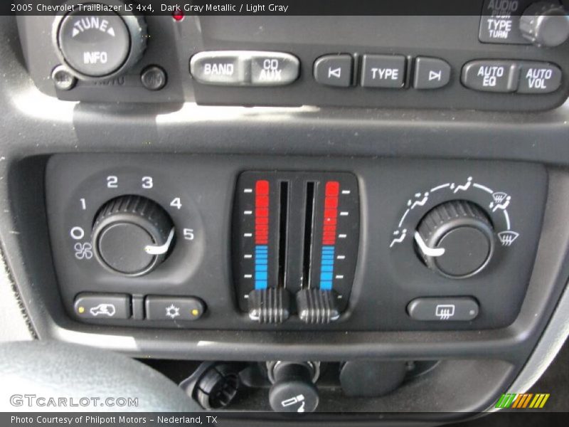 Dark Gray Metallic / Light Gray 2005 Chevrolet TrailBlazer LS 4x4