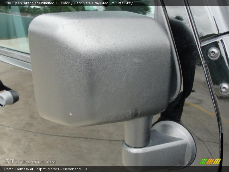 Black / Dark Slate Gray/Medium Slate Gray 2007 Jeep Wrangler Unlimited X