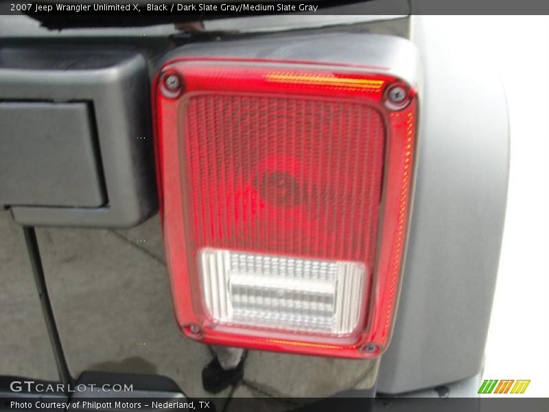 Black / Dark Slate Gray/Medium Slate Gray 2007 Jeep Wrangler Unlimited X