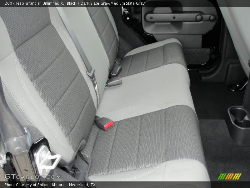 Black / Dark Slate Gray/Medium Slate Gray 2007 Jeep Wrangler Unlimited X