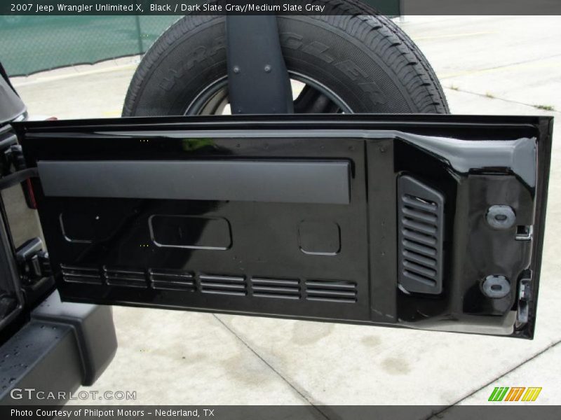 Black / Dark Slate Gray/Medium Slate Gray 2007 Jeep Wrangler Unlimited X
