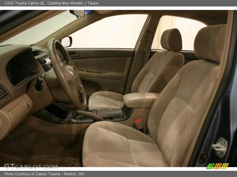 Catalina Blue Metallic / Taupe 2003 Toyota Camry LE